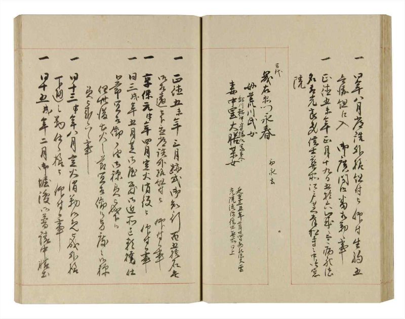諸士系譜　巻之250　あ之部3 - ページ 42