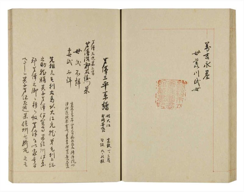諸士系譜　巻之250　あ之部3 - ページ 53