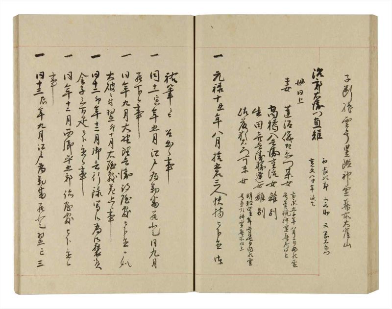 諸士系譜　巻之250　あ之部3 - ページ 58