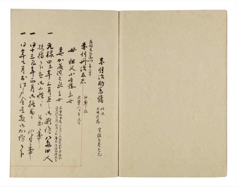 諸士系譜　巻之251　あ之部4 - ページ 3