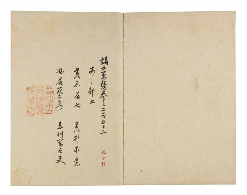 諸士系譜　巻之252　あ之部5 - ページ 2