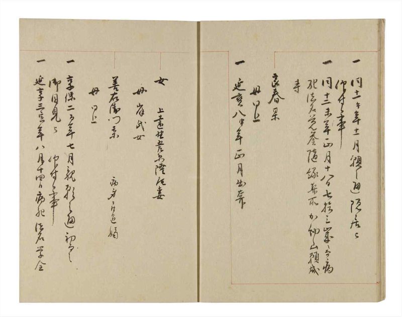 諸士系譜　巻之252　あ之部5 - ページ 7