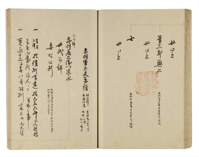 諸士系譜　巻之252　あ之部5 - ページ 52