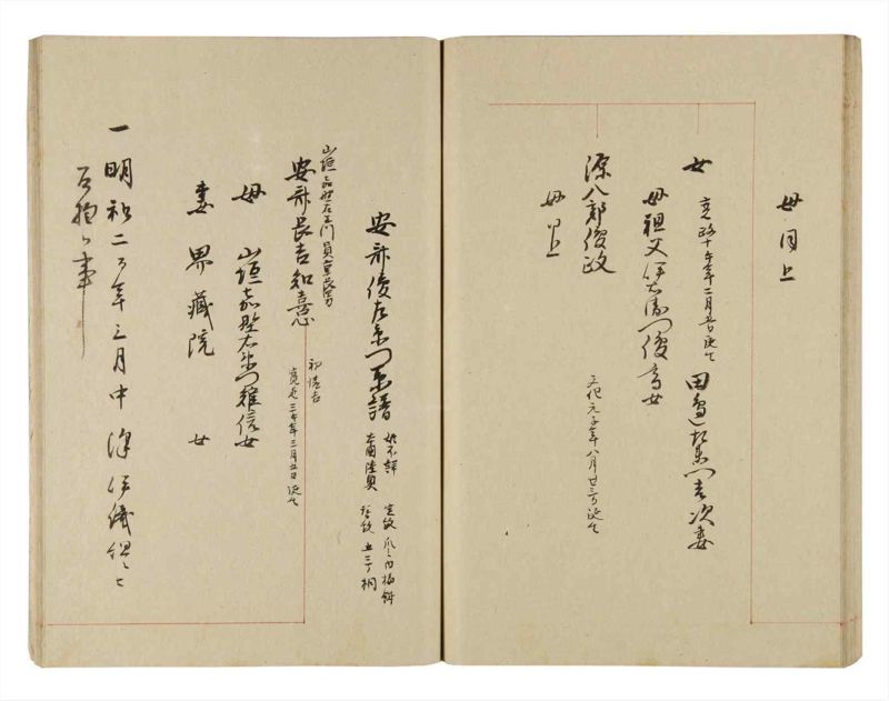 諸士系譜　巻之253　あ之部6 - ページ 63