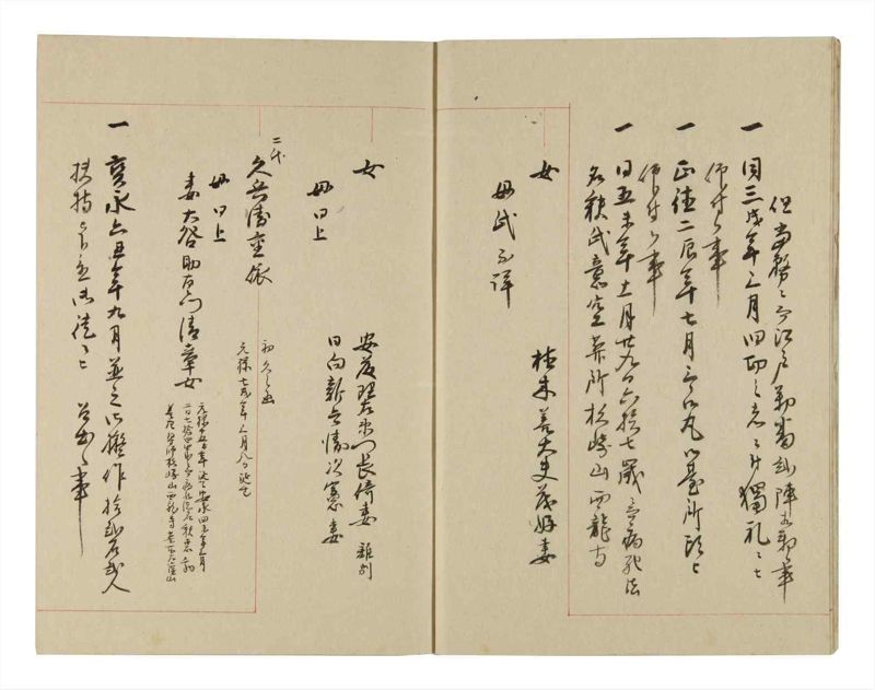 諸士系譜　巻之254　あ之部7 - ページ 6