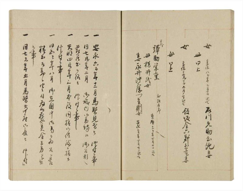 諸士系譜　巻之254　あ之部7 - ページ 49