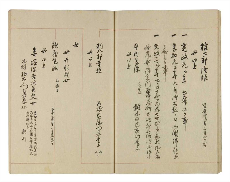 諸士系譜　巻之255　あ之部8 - ページ 14