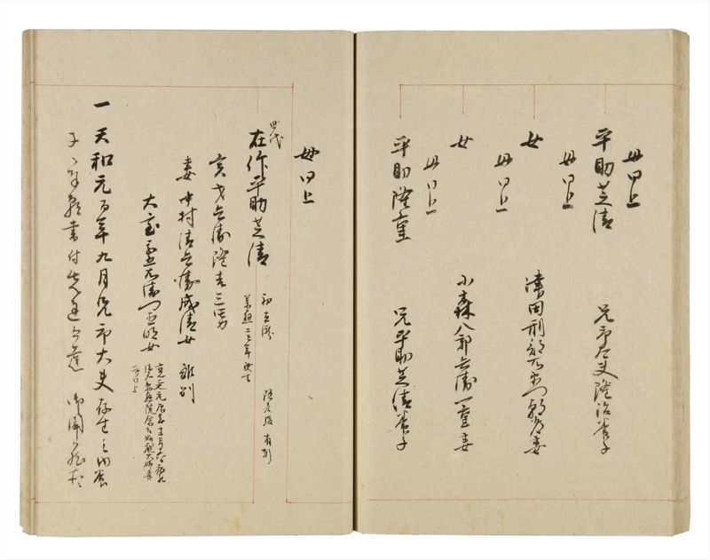 諸士系譜　巻之256　あ之部9 - ページ 49