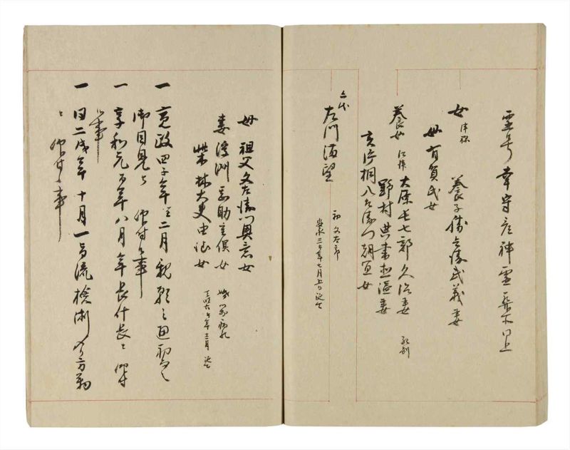 諸士系譜　巻之258　あ之部11 - ページ 86