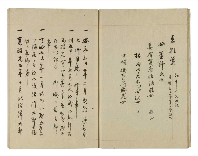 諸士系譜　巻之262　あ之部15 - ページ 14