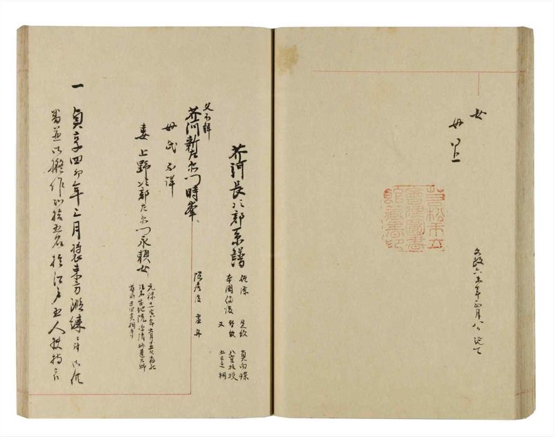 諸士系譜　巻之262　あ之部15 - ページ 43