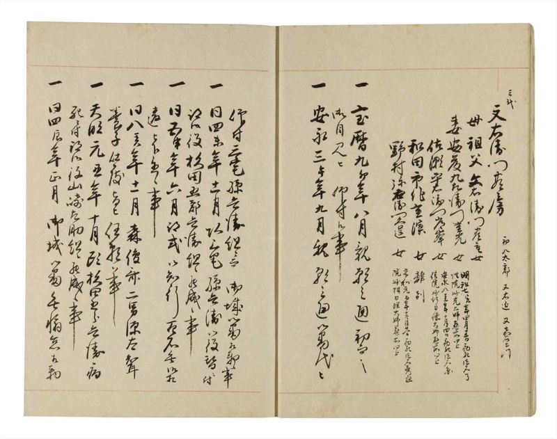 諸士系譜　巻之265　あ之部18 - ページ 8