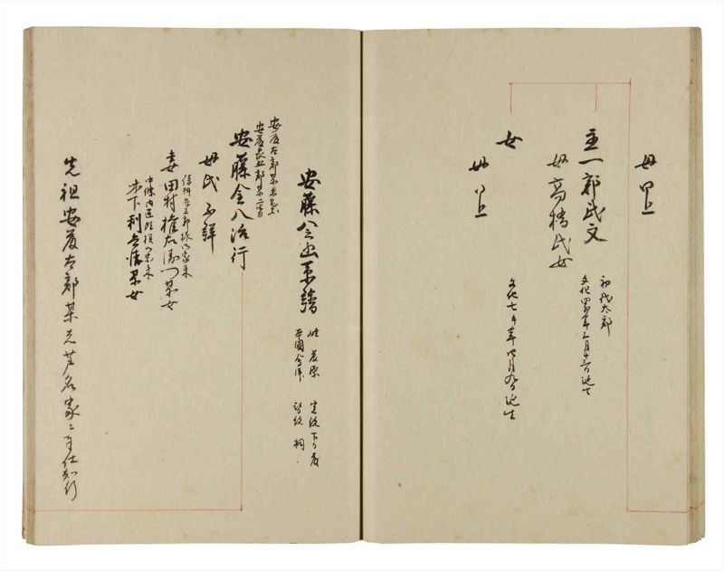 諸士系譜　巻之266　あ之部19 - ページ 53