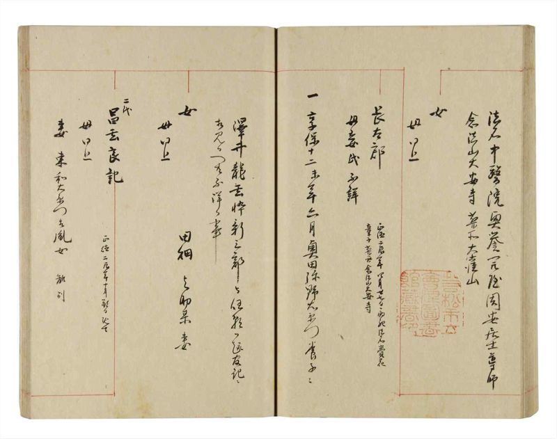諸士系譜　巻之272　さ之部4 - ページ 46