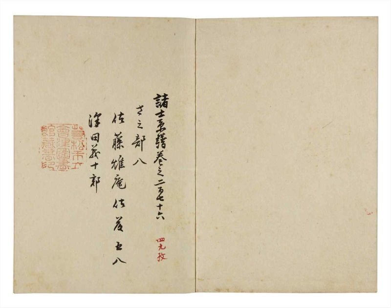 諸士系譜　巻之276　さ之部8 - ページ 2