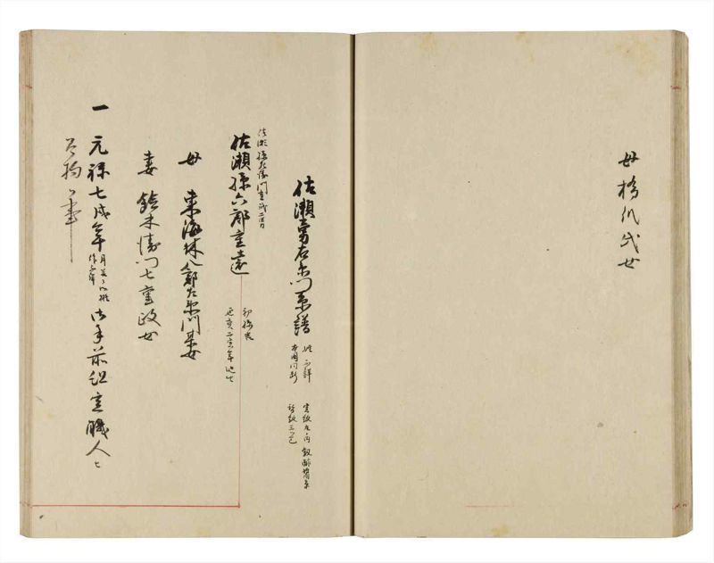 諸士系譜　巻之278　さ之部10 - ページ 28