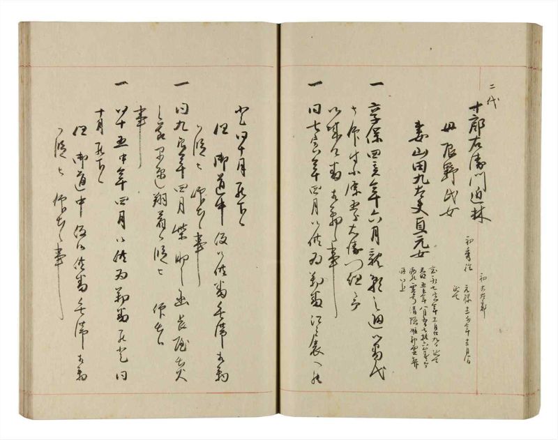 諸士系譜　巻之279　さ之部11 - ページ 46