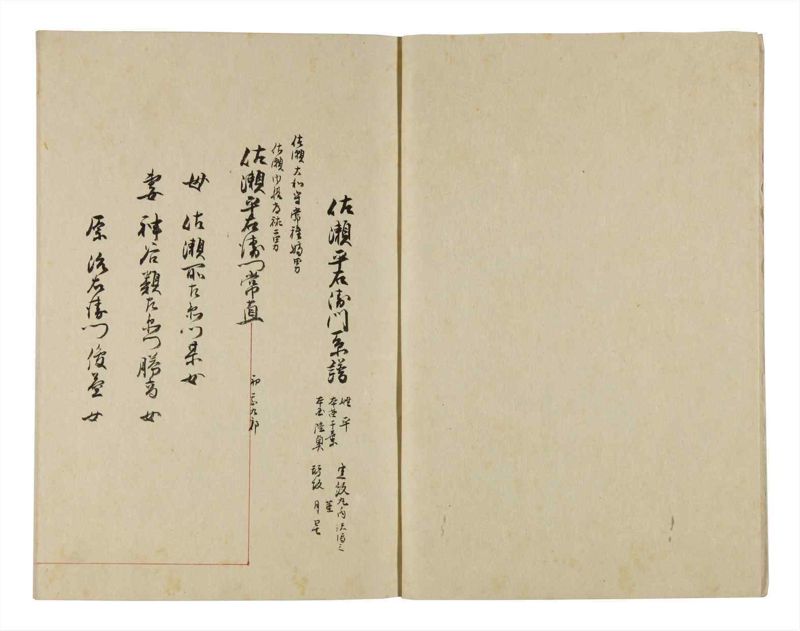 諸士系譜　巻之282　さ之部14 - ページ 3