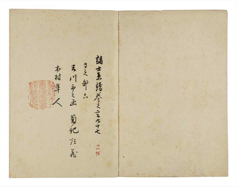 諸士系譜　巻之297　き之部6 - ページ 2