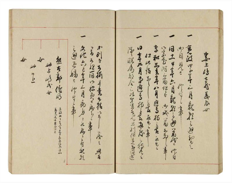 諸士系譜　巻之308　み之部8 - ページ 34
