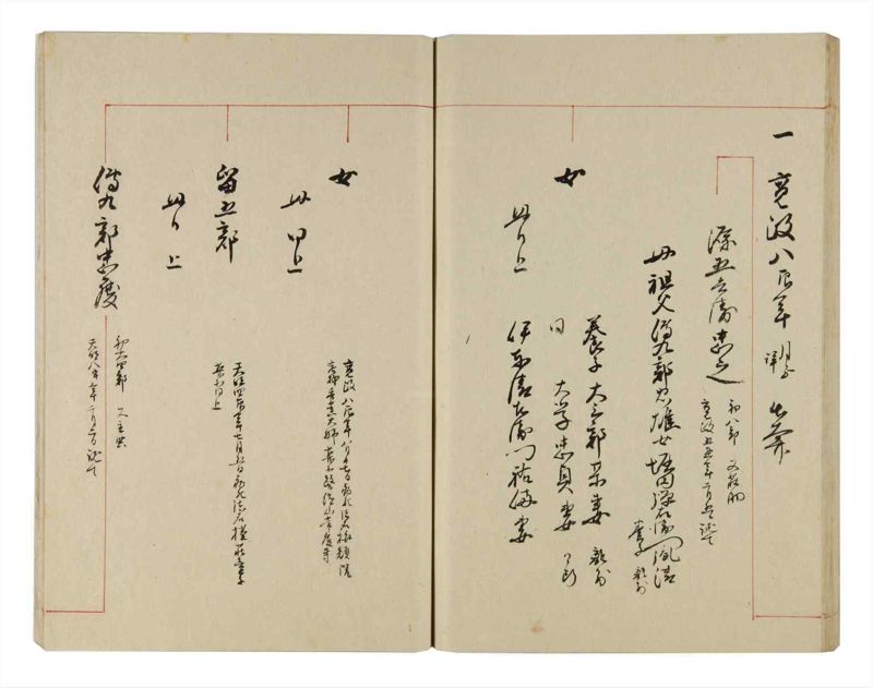 諸士系譜　巻之308　み之部8 - ページ 56