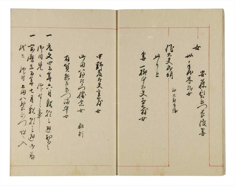 諸士系譜　巻之309　み之部9 - ページ 8