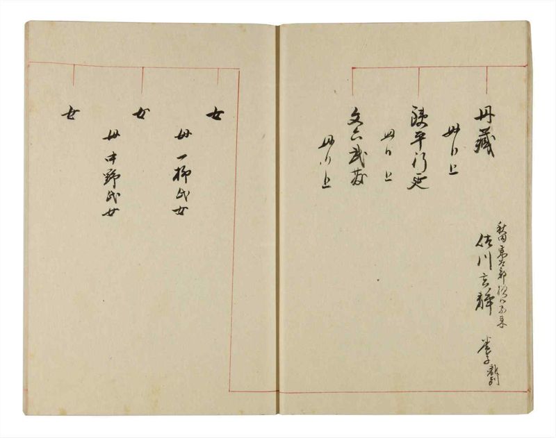 諸士系譜　巻之309　み之部9 - ページ 12