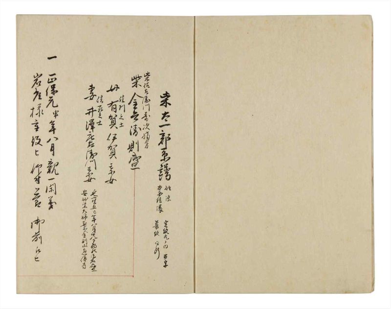 諸士系譜　巻之311　し之部1 - ページ 3