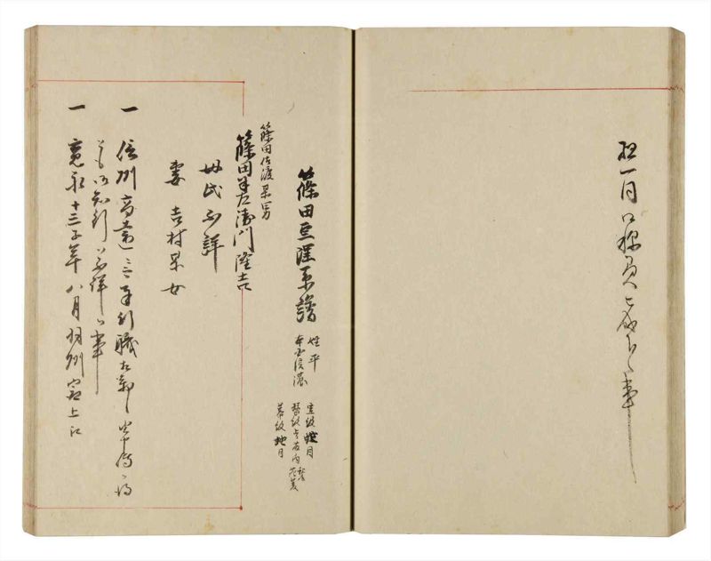 諸士系譜　巻之318　し之部8 - ページ 38