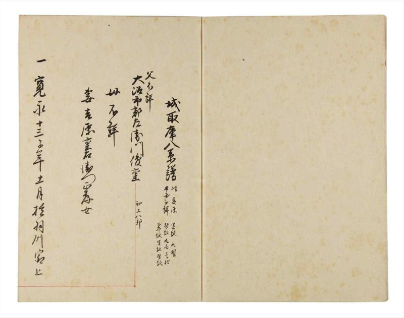 諸士系譜　巻之319　し之部9 - ページ 3