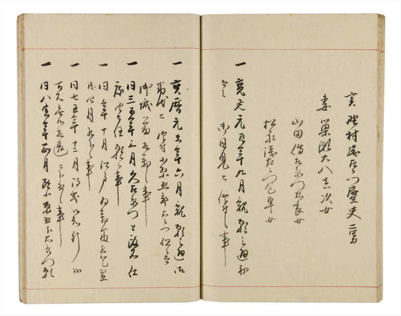 諸士系譜　巻之320　し之部10 - ページ 51