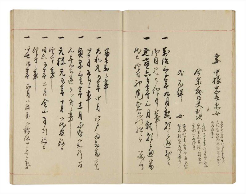 諸士系譜　巻之321　し之部11 - ページ 46