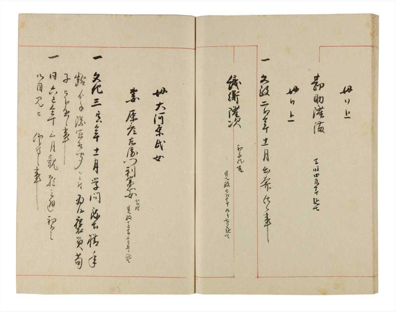 諸士系譜　巻之322　し之部12 - ページ 57