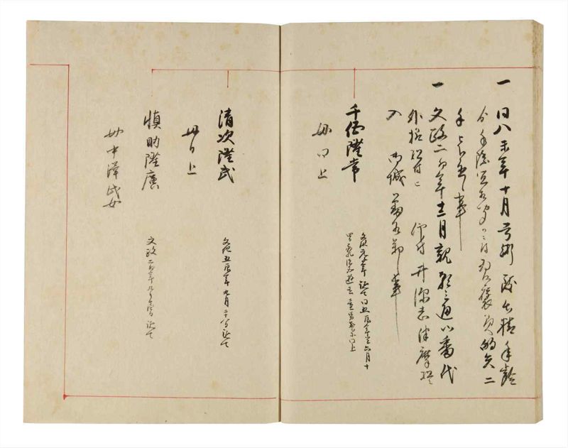 諸士系譜　巻之322　し之部12 - ページ 58