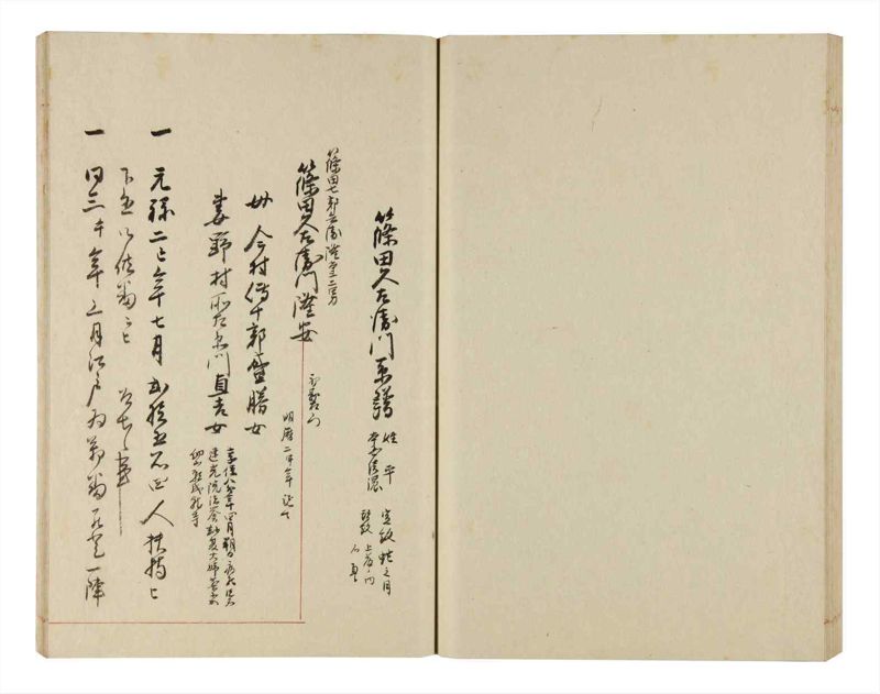 諸士系譜　巻之324　し之部14 - ページ 64
