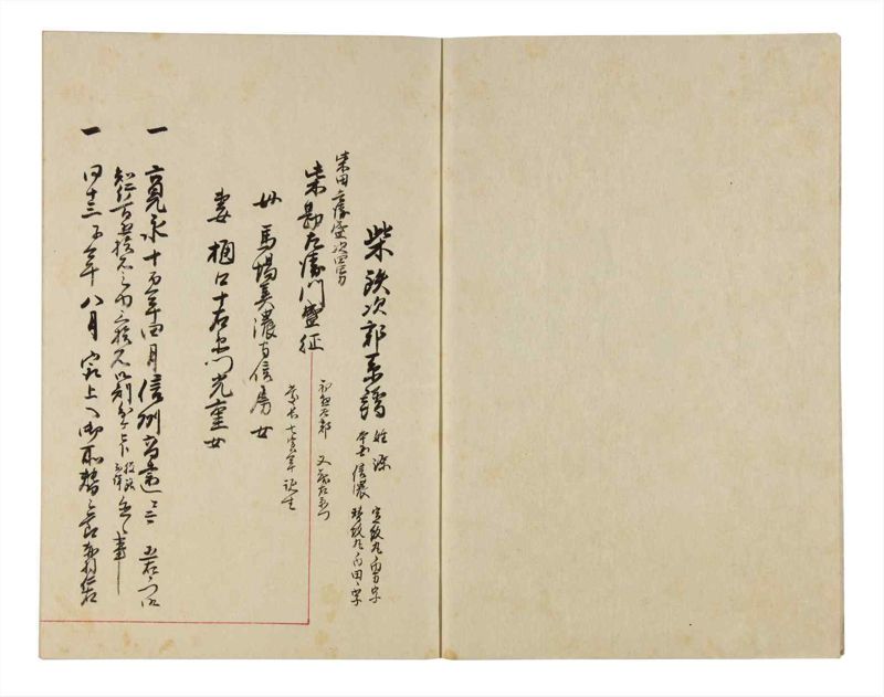諸士系譜　巻之325　し之部15 - ページ 3