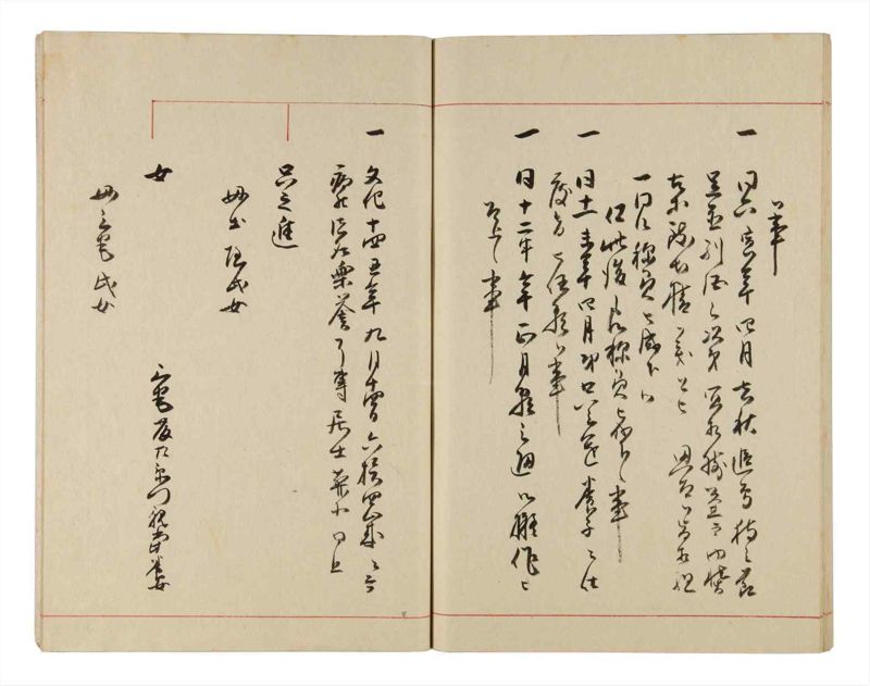 諸士系譜　巻之328　ゑ之部3 - ページ 48