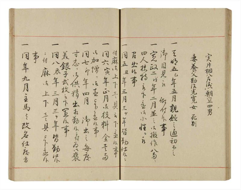 諸士系譜　巻之337　ひ之部8 - ページ 47