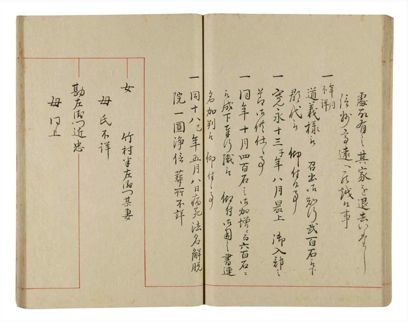 諸士系譜　巻之337　ひ之部8 - ページ 61