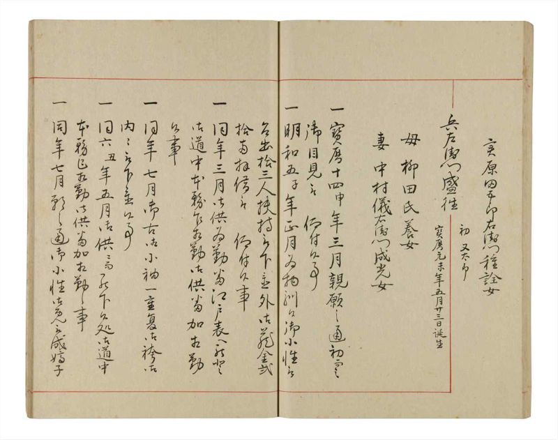 諸士系譜　巻之337　ひ之部8 - ページ 79