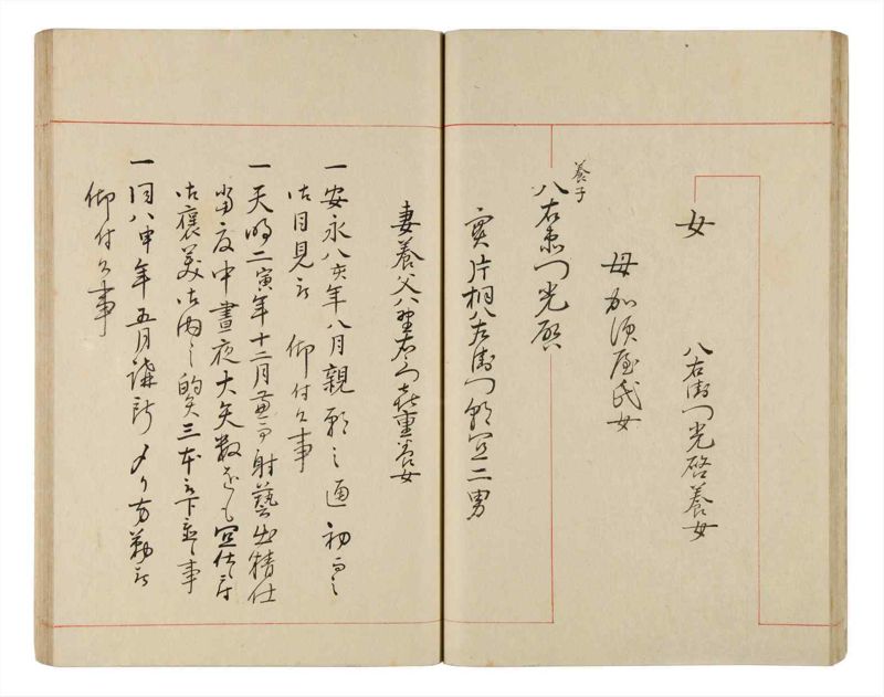 諸士系譜　巻之338　ひ之部9 - ページ 33