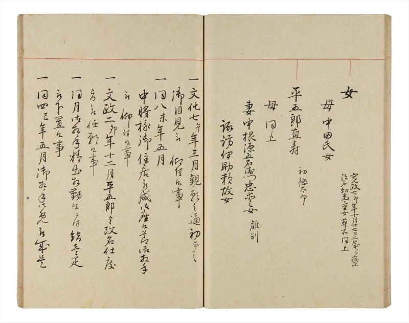 諸士系譜　巻之338　ひ之部9 - ページ 57