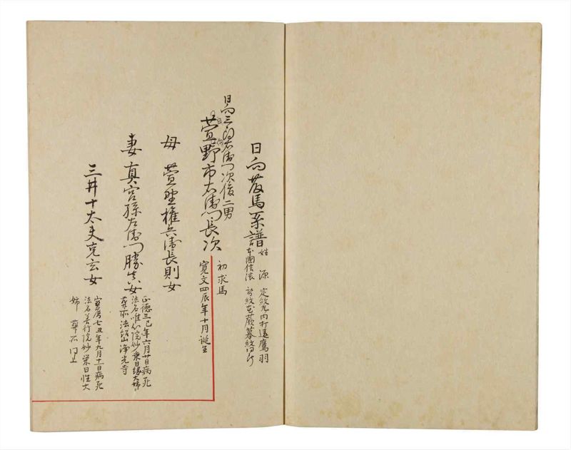 諸士系譜　巻之339　ひ之部10 - ページ 3