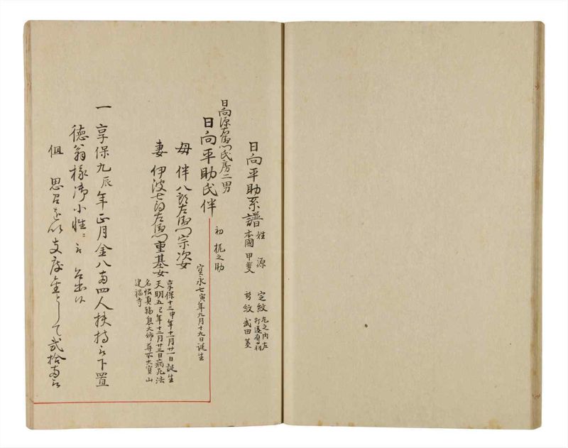 諸士系譜　巻之339　ひ之部10 - ページ 27