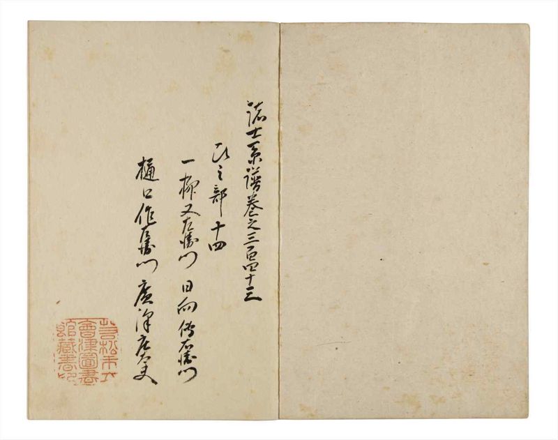 諸士系譜　巻之343　ひ之部14 - ページ 2