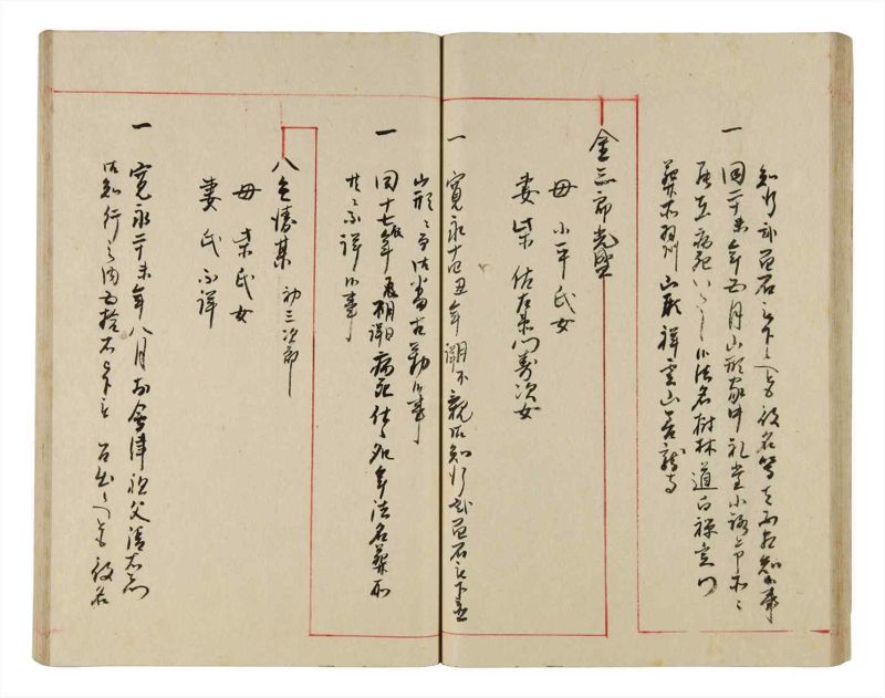 諸士系譜　巻之343　ひ之部14 - ページ 48
