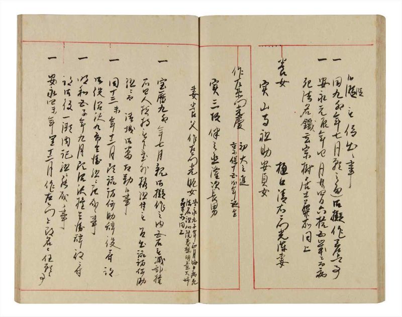 諸士系譜　巻之343　ひ之部14 - ページ 58