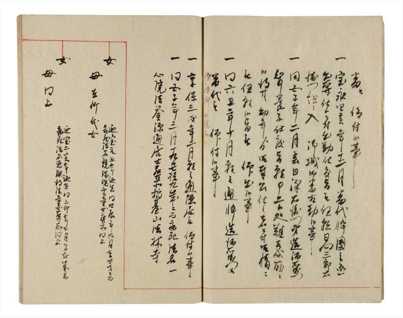 諸士系譜　巻之345　も之部1 - ページ 7