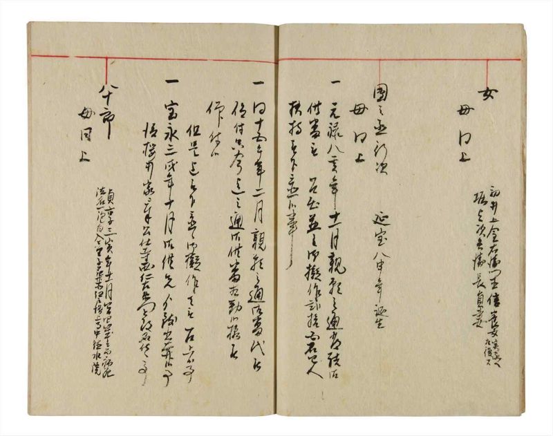 諸士系譜　巻之345　も之部1 - ページ 8