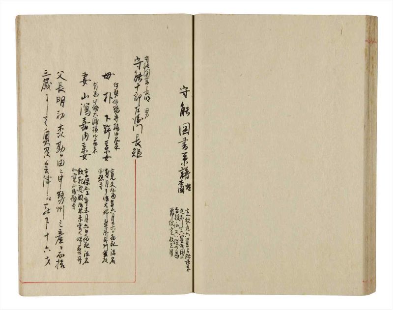 諸士系譜　巻之345　も之部1 - ページ 49
